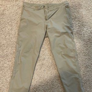 Lululemon Commission Slim Pants Men's 36X31'' Color Khaki